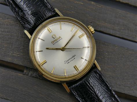 omega 14k seamaster deville automatic.